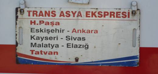 Zuglauf des türkischen Zugteils des Transasia-Express