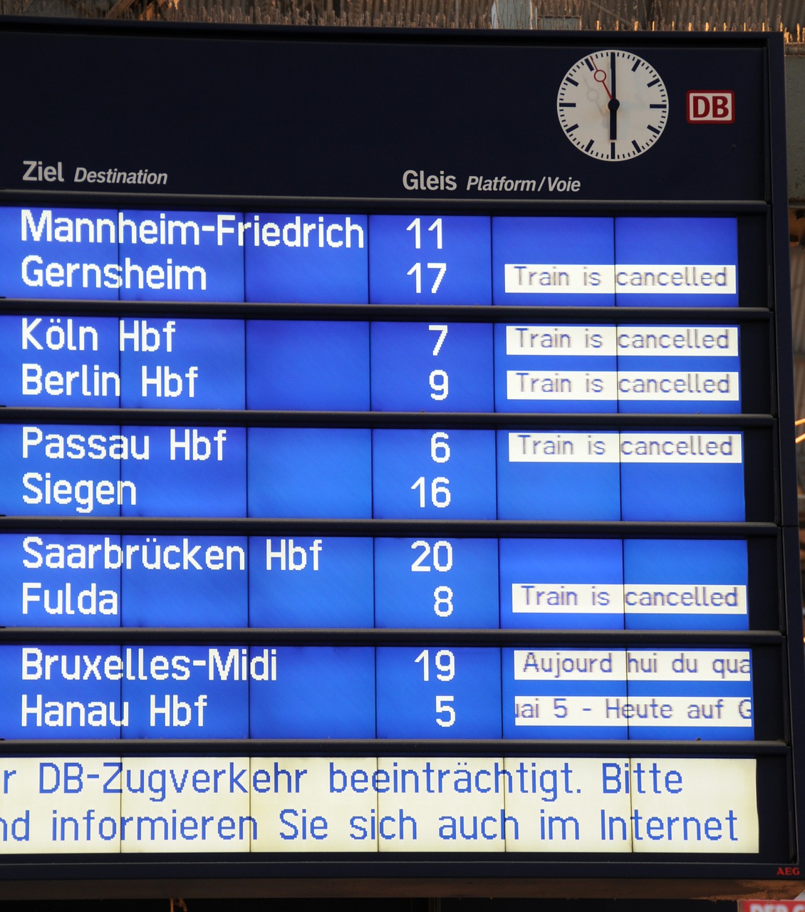 DB Streckenagent mit Verspätungsalarm Zugreiseblog