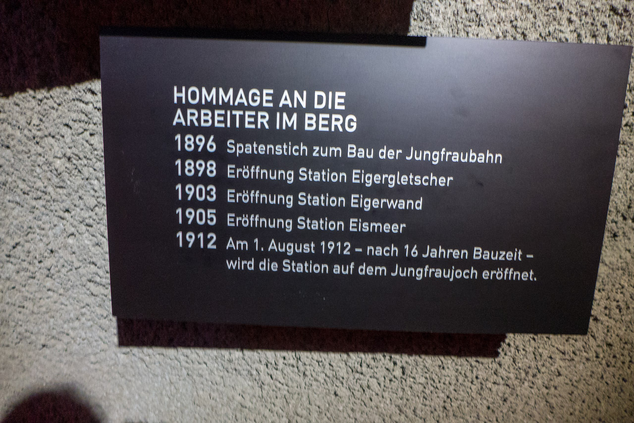 Jungfraujoch Bahnstrecke