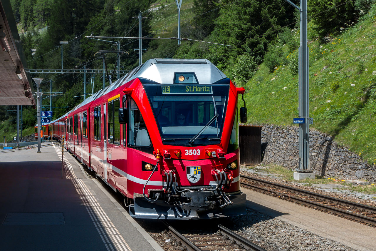 Albulabahn Schweiz