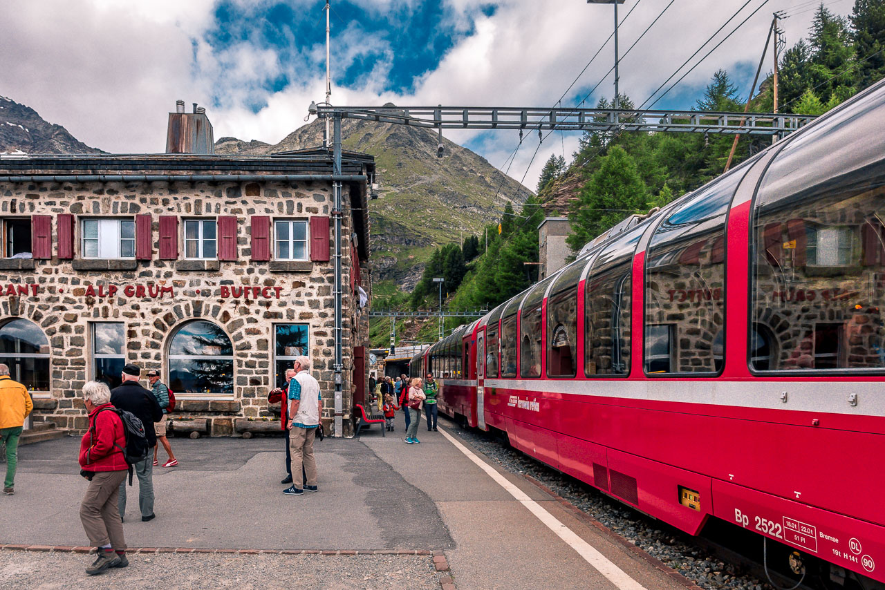 Alp Grüm Bernina Express